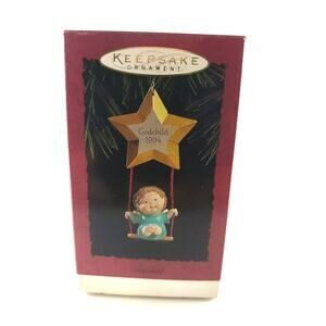 Hallmark Keepsake Ornament 1994 Godchild Original Box